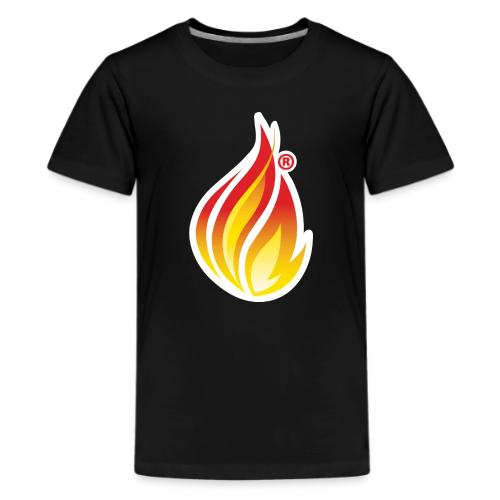 HL7 FHIR Flame graphic with white background - Kids' Premium T-Shirt