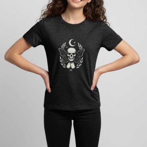 Skull butterfly dog tags - Kids' Premium T-Shirt