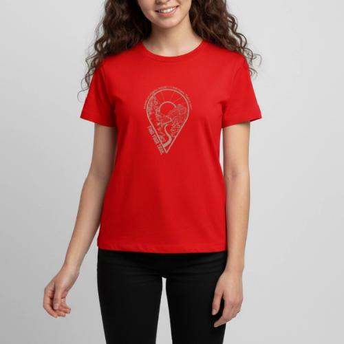 Find Your Trail Location Pin: National Trails Day - Kids' Premium T-Shirt