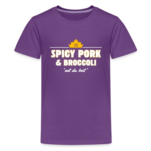 Spicy Pork & Broccoli - Kids' Premium T-Shirt