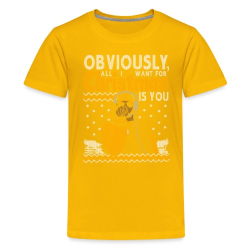 Obviously, All I Want For Christmas is You - Kids' Premium T-Shirt