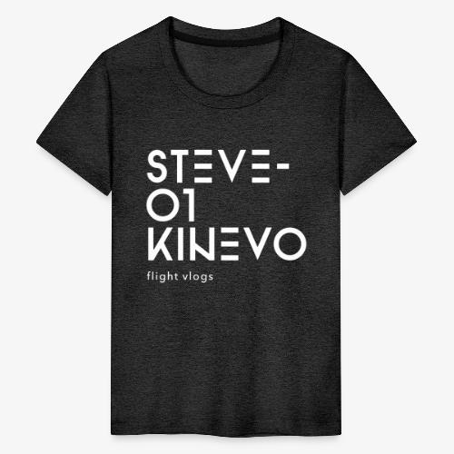 Steveo1kinevo Flight Vlogs - Kids' Premium T-Shirt