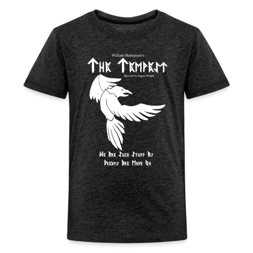 The Tempest - White Design - Kids' Premium T-Shirt