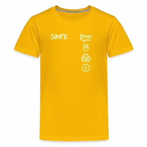 simplesymbolsvert - Kids' Premium T-Shirt