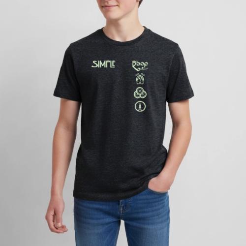 simplesymbolsvert - Kids' Premium T-Shirt