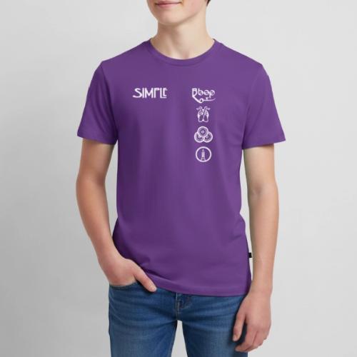 simplesymbolsvert - Kids' Premium T-Shirt