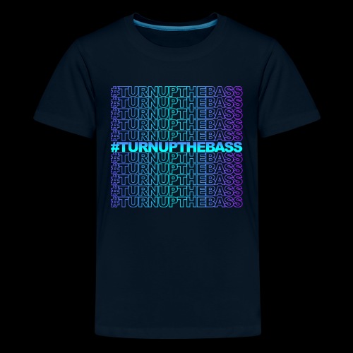 #TurnUpTheBass - Kids' Premium T-Shirt