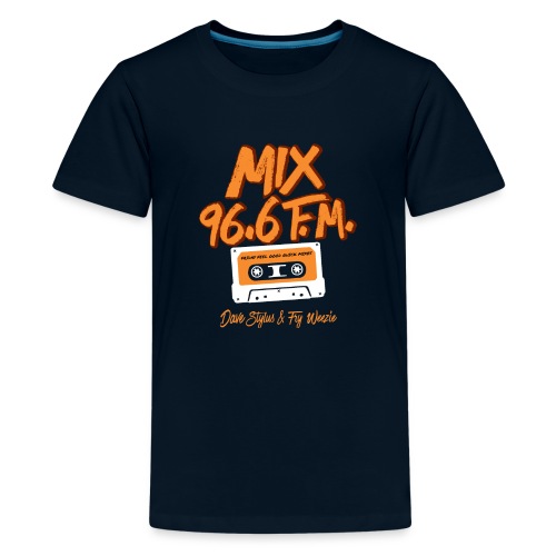 MIX 96.6 F.M. CASSETTE TAPE - Kids' Premium T-Shirt