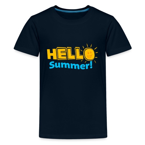 Kreative In Kinder Hello Summer! - Kids' Premium T-Shirt