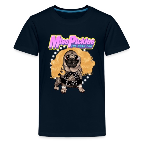 Miss Pickles the pug - Kids' Premium T-Shirt