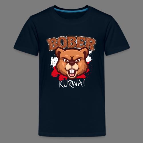 Bober Kurwa: Trendy Humor Meets Street Style - Kids' Premium T-Shirt