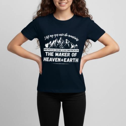 Maker of heaven and earth psalms 121:1 - Kids' Premium T-Shirt
