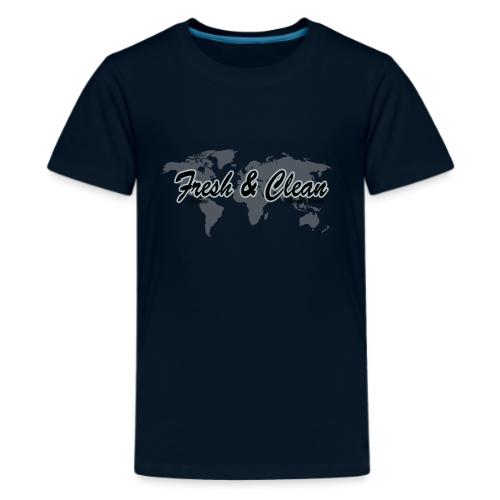 freashandcleanlogoconcords - Kids' Premium T-Shirt