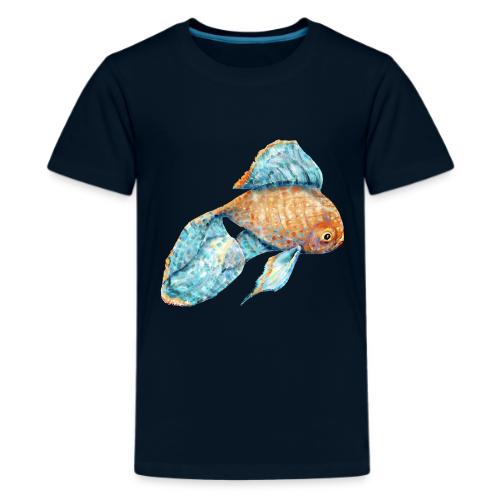 Blue Goldfish - Kids' Premium T-Shirt