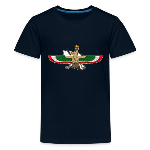 Faravahar Iran 4 ever colorful - Kids' Premium T-Shirt