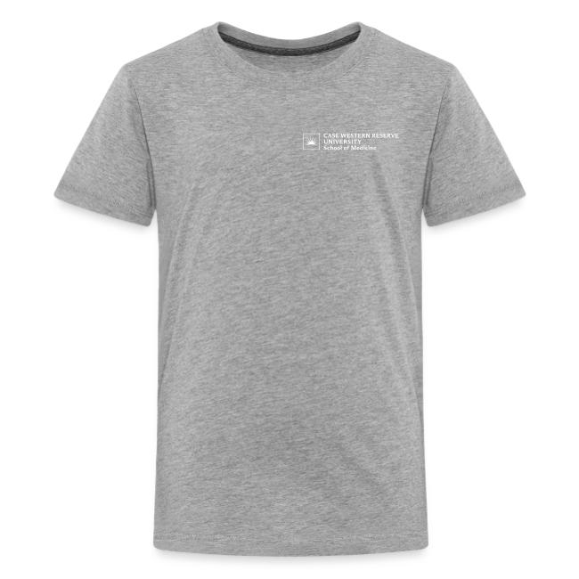 SOM Two Line Horizontal Primary Logo CWRU WHITE 1