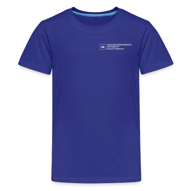 SOM Two Line Horizontal Primary Logo CWRU WHITE 1