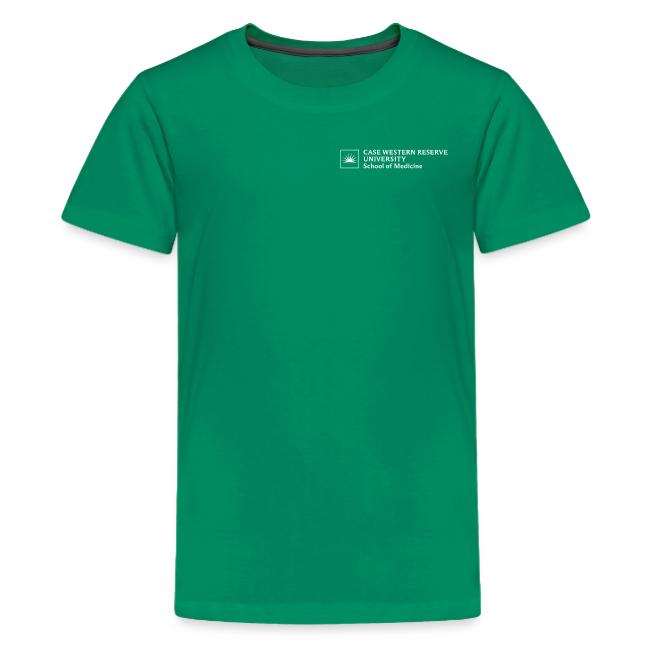 SOM Two Line Horizontal Primary Logo CWRU WHITE 1