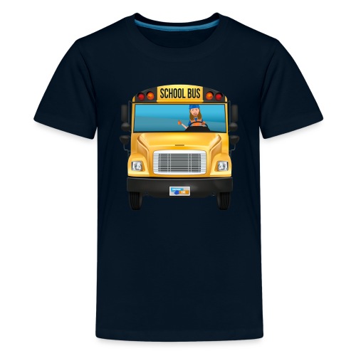 Handyman Hal School Bus - Kids' Premium T-Shirt