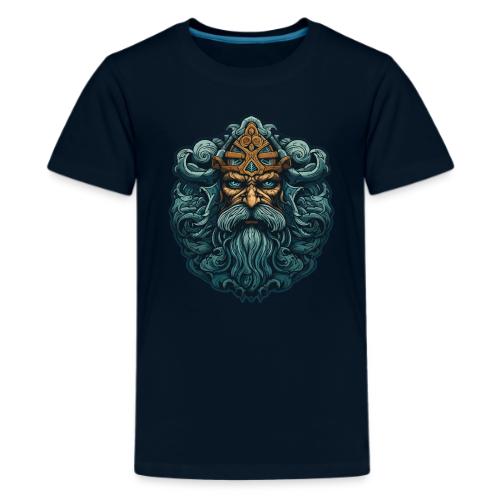 Legendary Viking Warrior: Epic Design - Kids' Premium T-Shirt