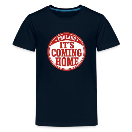 England Soccer Watch Party Shirt —It's Coming Home - Kids' Premium T-Shirt