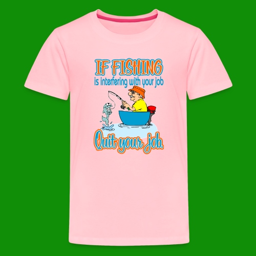 Fishing Job - Kids' Premium T-Shirt