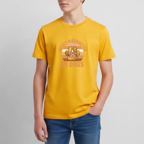 Easily Distracted By Dogs - Kids' Premium T-Shirt