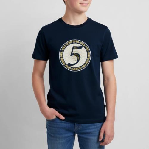 The Faithful Five - Five Sola's of the Reformation - Kids' Premium T-Shirt