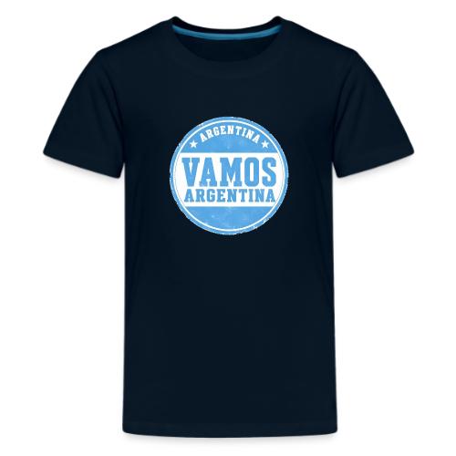 Argentina Soccer Watch Party Shirt — Vamos - Kids' Premium T-Shirt