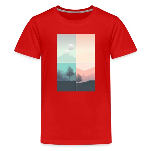 Travelling through the ages - Kids' Premium T-Shirt