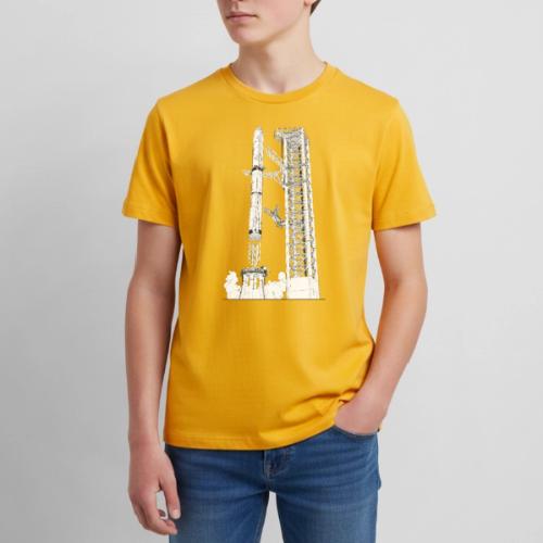 Starship Super-Heavy Lift Launch Vehicle - No Text - Kids' Premium T-Shirt