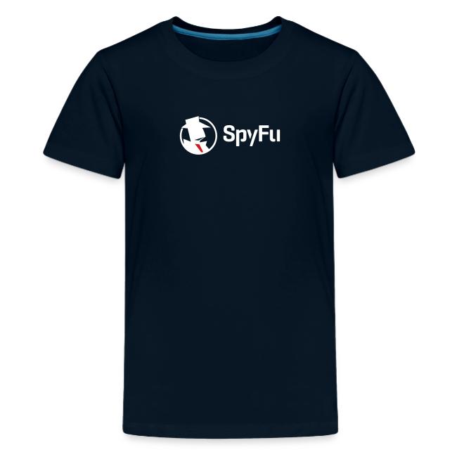 SpyFu Logo Horiz White