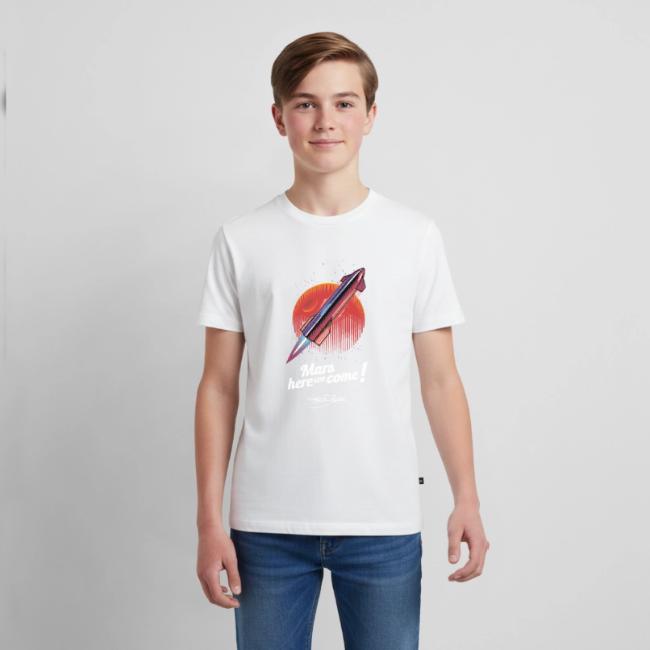 Mars Here We Come - Dark - With Logo