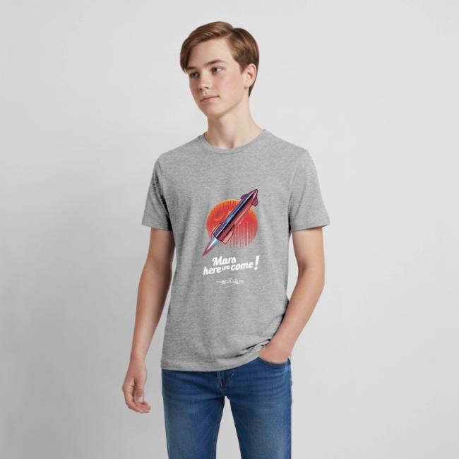 Mars Here We Come - Dark - With Logo