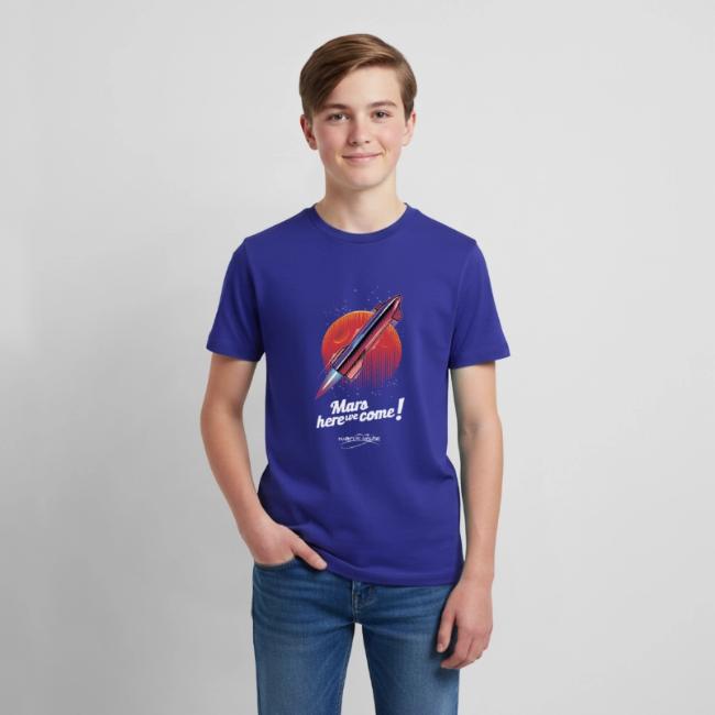 Mars Here We Come - Dark - With Logo