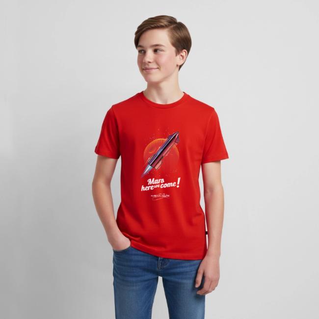 Mars Here We Come - Dark - With Logo