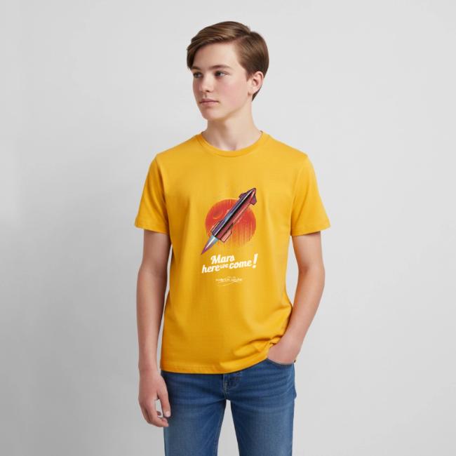 Mars Here We Come - Dark - With Logo