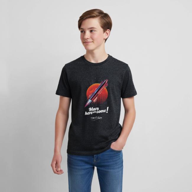 Mars Here We Come - Dark - With Logo