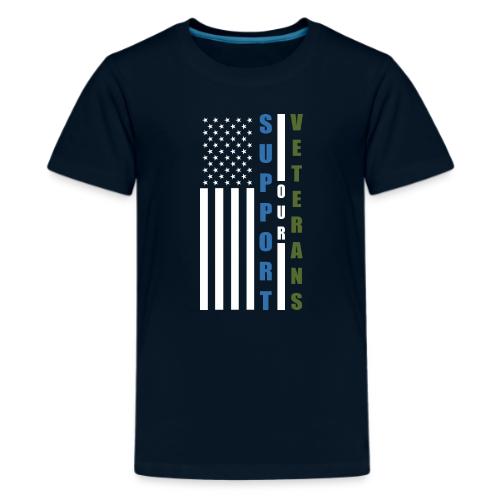 Support Our Veterans - Kids' Premium T-Shirt