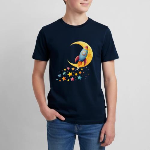 Rocket Trail of Stars - Kids' Premium T-Shirt