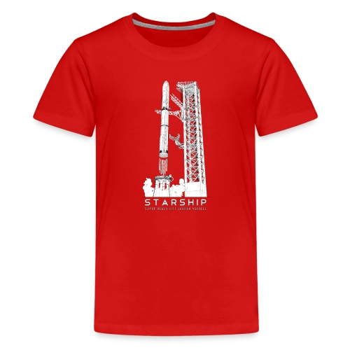 Starship Super-Heavy Lift Launch Vehicle - Kids' Premium T-Shirt