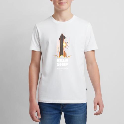 Star Ship Mars - Dark - With Logo - Kids' Premium T-Shirt