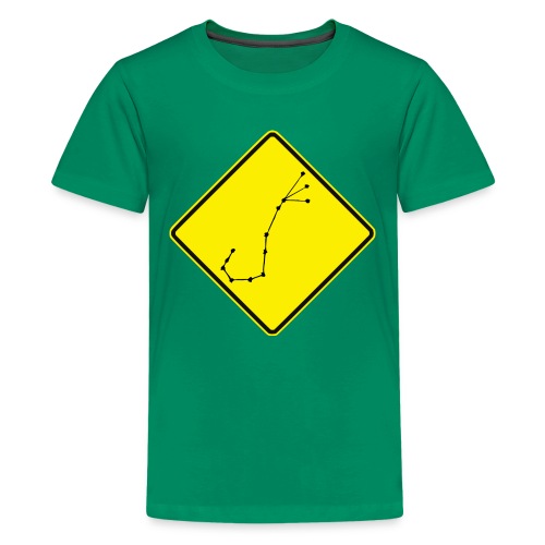 Australian Road Sign Star Constellation Scorpio - Kids' Premium T-Shirt