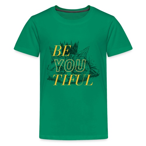 Be YOU Tiful Cat - Kids' Premium T-Shirt