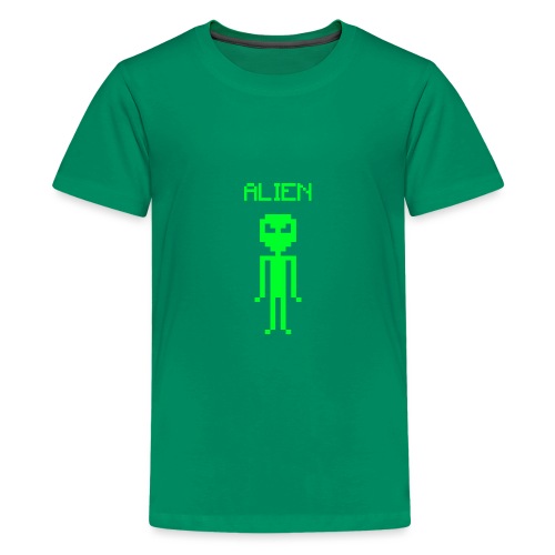 ALIEN PIXEL - Kids' Premium T-Shirt