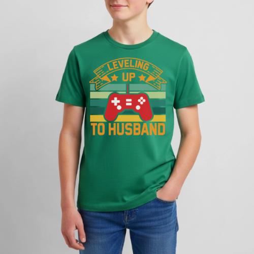 Leveling Up To Husband - Kids' Premium T-Shirt