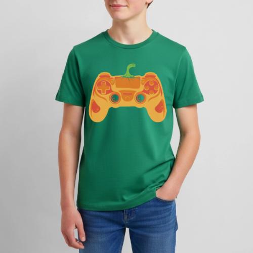 Pumpkin Spice Gaming Controller - Kids' Premium T-Shirt
