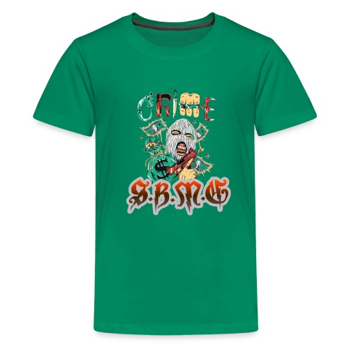 CRIME PAYS SBMG CONSEQUENCE FLAVAZ SBP SOCMOB - Kids' Premium T-Shirt