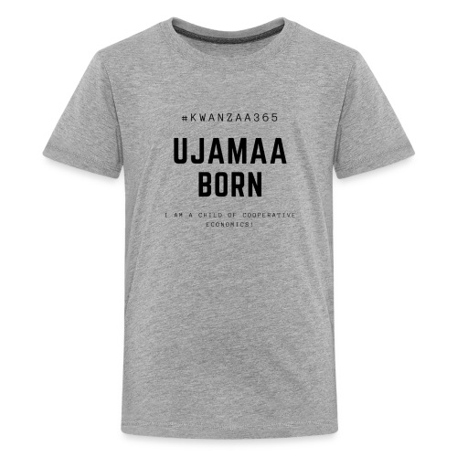 ujamaa born shirt - Kids' Premium T-Shirt