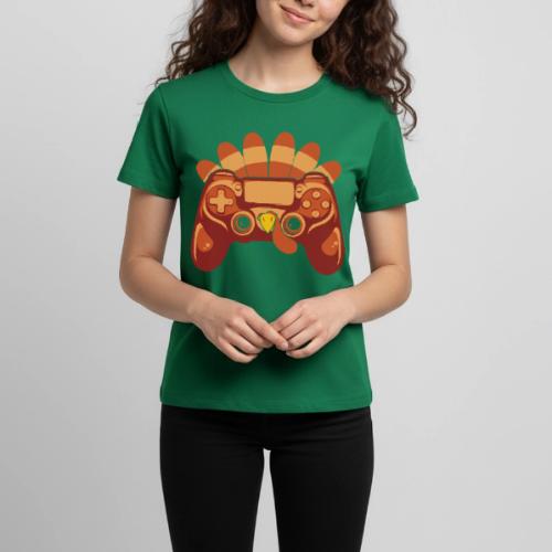 Gamer Turkey Thanksgiving - Kids' Premium T-Shirt